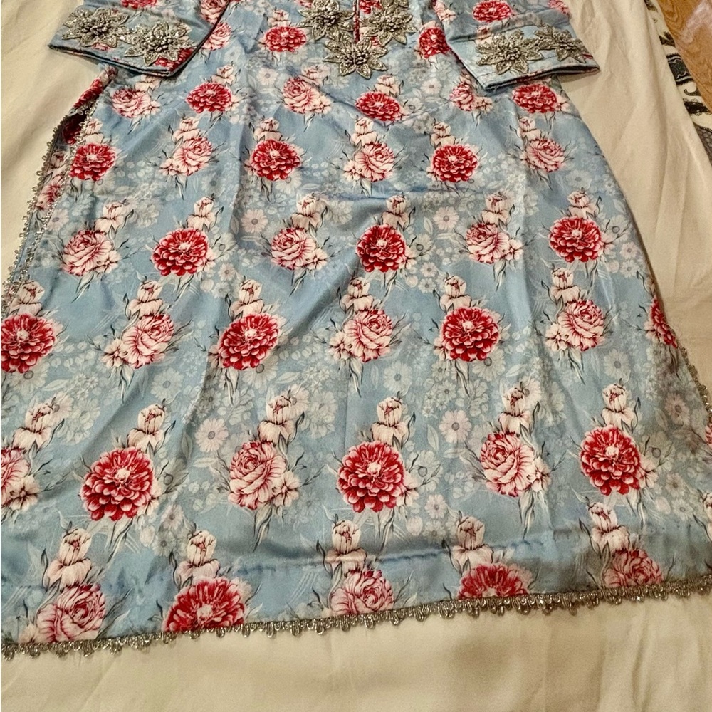 Floral Embellished Dress